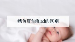 鳕鱼肝油和ad的区别