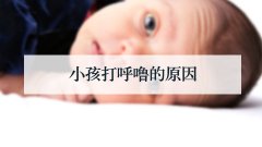 小孩打呼噜的原因