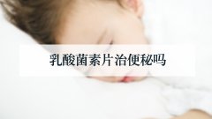 乳酸菌素片治便秘吗