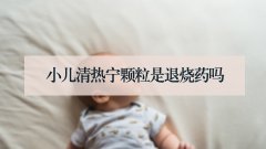小儿清热宁颗粒是退烧药吗