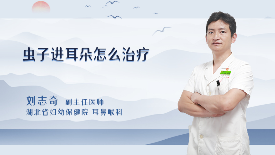 虫子进耳朵怎么治疗