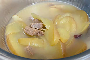 苹果煲瘦肉汤的功效与作用