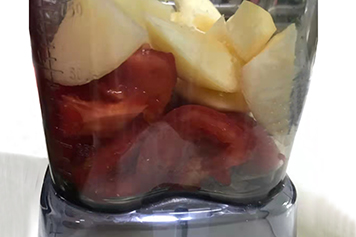 西红柿和苹果榨汁的功效与作用